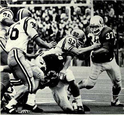 1971 LSU-Wisconsin Action